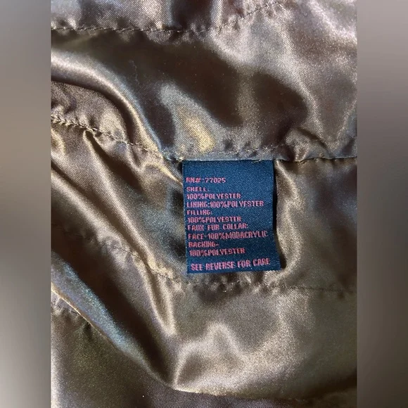 Adrienne Landau Faux Fur Coat in Brown and Cream - Picture 4 of 5